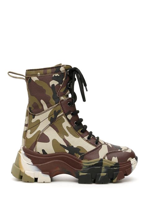 prada women camo snow boots|prada boots cost.